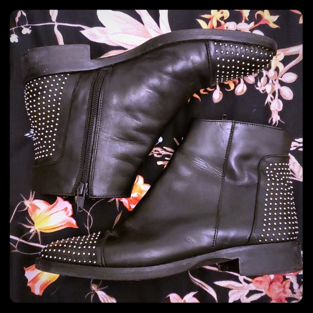 Stelle Monelle Studded Cap Toe Booties size 36